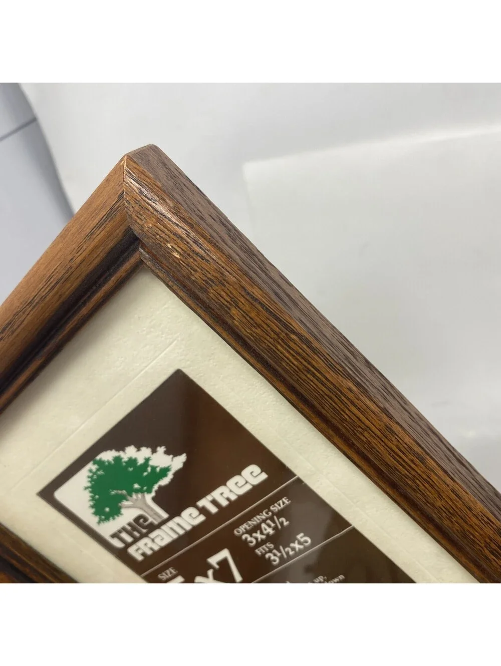 Vintage The Frame Tree Wood Picture Frame 5x7 NOS